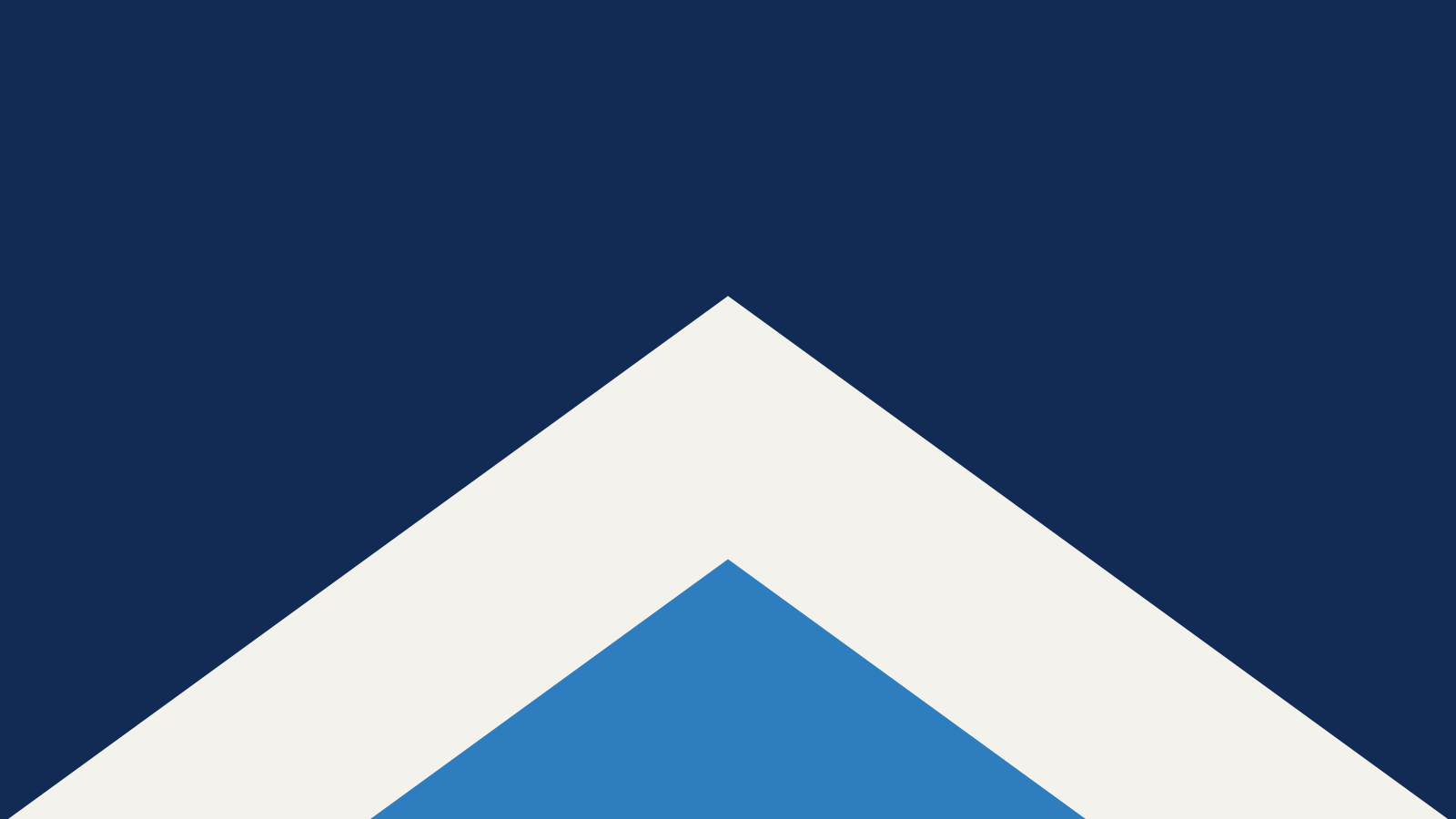 Riviera Stripe — abstract composition in navy, azure and signal red